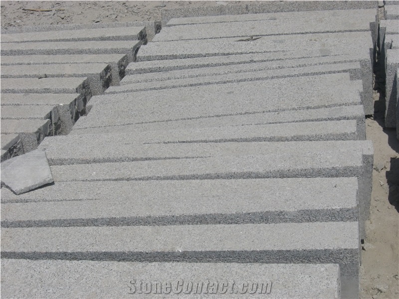 Grey Granite Road Kerb,Flamed Granite Kerb, G341 Grey Granite Kerbs