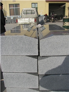 Polished Dark Grey Granite Kerbstone, G343 Grey Granite Kerbs