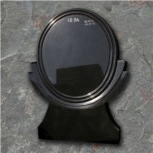 Sculpture Black Granite Monument & Tombstone