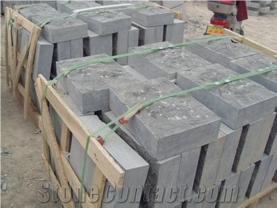 Split Surface Blue Limestone Walling Panel