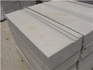 Yellow Granite Grooved Step, G350 Yellow Granite Steps