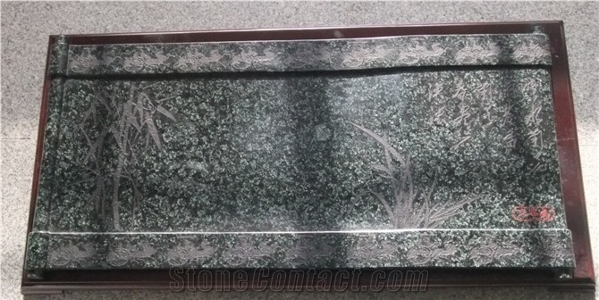 Green Jade Granite Slabs & Tiles,China Green Marble