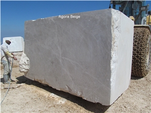 Agora Beige Marble Block, Turkey Beige Marble