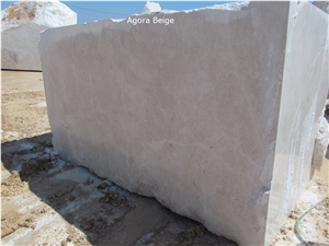 Agora Beige Marble Block, Turkey Beige Marble