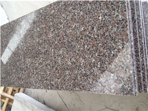Polished New G635 Granite Rosa Granite Steps