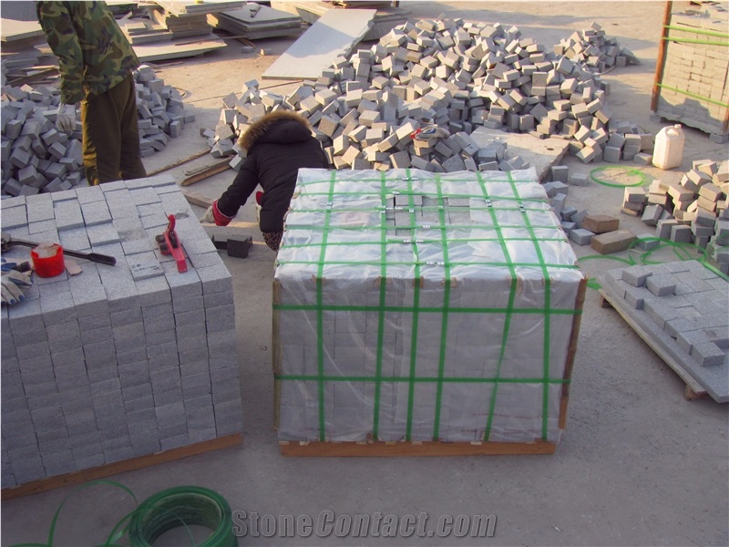 Dark Grey Granite Cubes