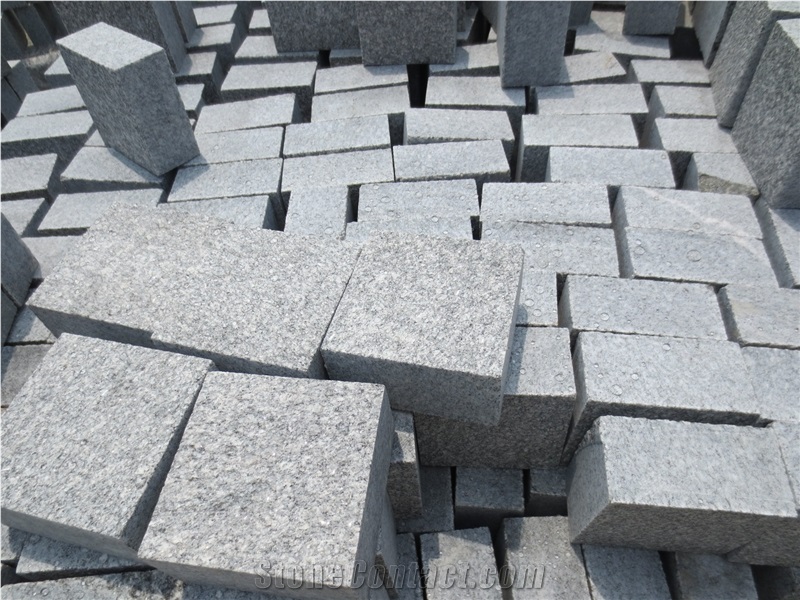 Dark Grey Granite Cubes