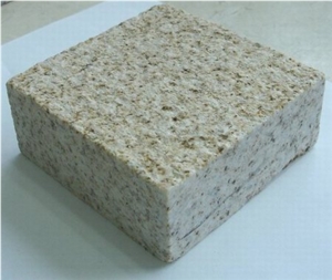 Rust Yellow Granite Cubes Rust Yellow Granite Cubes