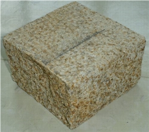 Rust Yellow Granite Cubes
