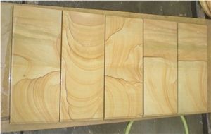 China Scenery Sandstone Tiles Walling