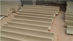 China Yellow Sandstone Window Sills,Door Frame