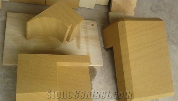 China Yellow Sandstone Window Sills,Door Frame