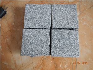 G654 Seasame Black Granite Cube Stone,G654 Granite Cobble Pavers