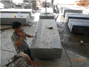 G654 Seasame Black Granite Kerbstone Road Stone, G654 Granite Kerbs,Curbs for Road Side Paving