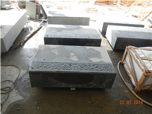 G654 Seasame Black Granite Kerbstone Road Stone, G654 Granite Kerbs,Curbs for Road Side Paving