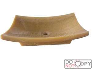 China Honey Onyx Art Sink,Yellow Onyx Round Sink,Round Bathroom Washing Basin