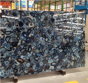Brown Agate Semiprecious Stone Slabs