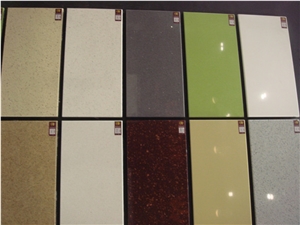 Graceful Kitchen Countertop Use Artificial Quartz Slabs