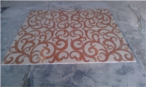 Marble Masaic, Black Marble Medallion