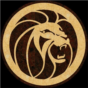 Marble Masaic, Black Marble Medallion