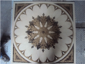 Multicolor Marble Stone Medallion Tiles