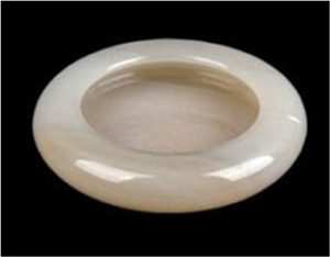 White Onyx Ashtray