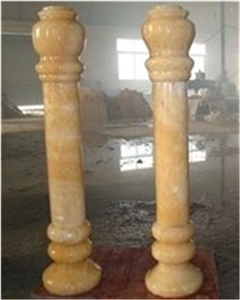 Yellow Marble Column