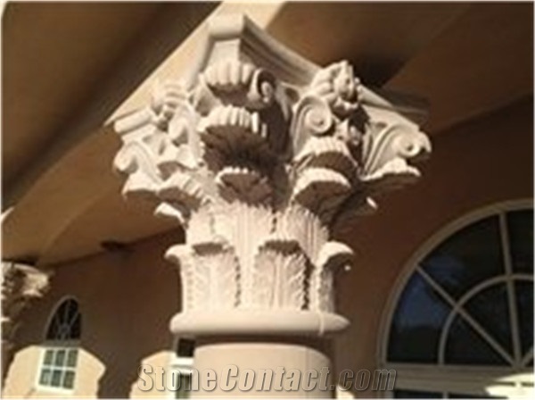 Yellow Marble Column