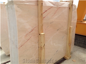 Rosa Portogallo Salmonato Marble Slabs & Tiles, Portugal Pink Marble