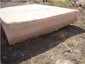 Pink Onyx Block, Iran Pink Onyx