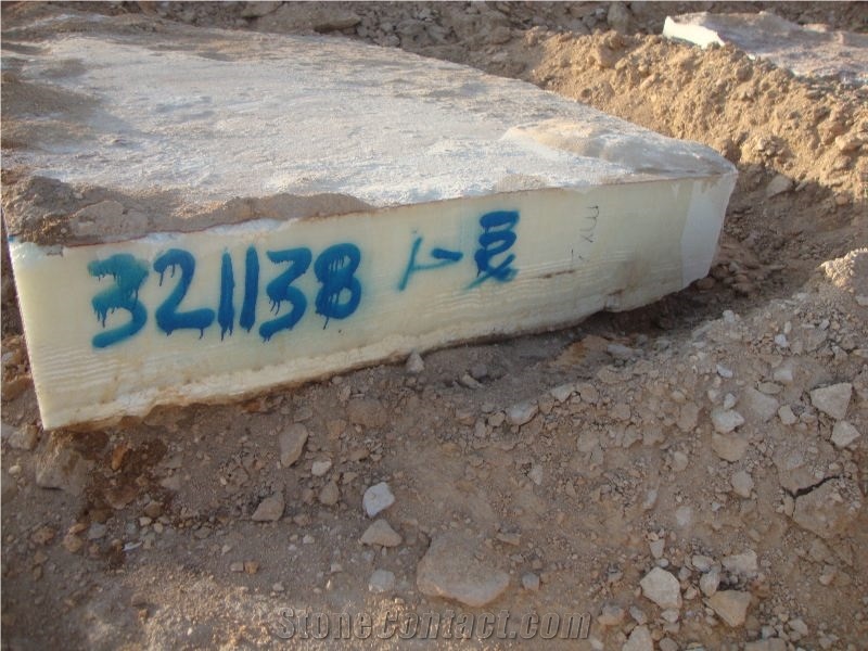 White Onyx Block