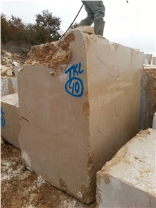 Bursa Dark Beige, Turkey Beige Marble Block