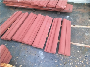 China Red Sandstone Lines, Red Sandstone Borders