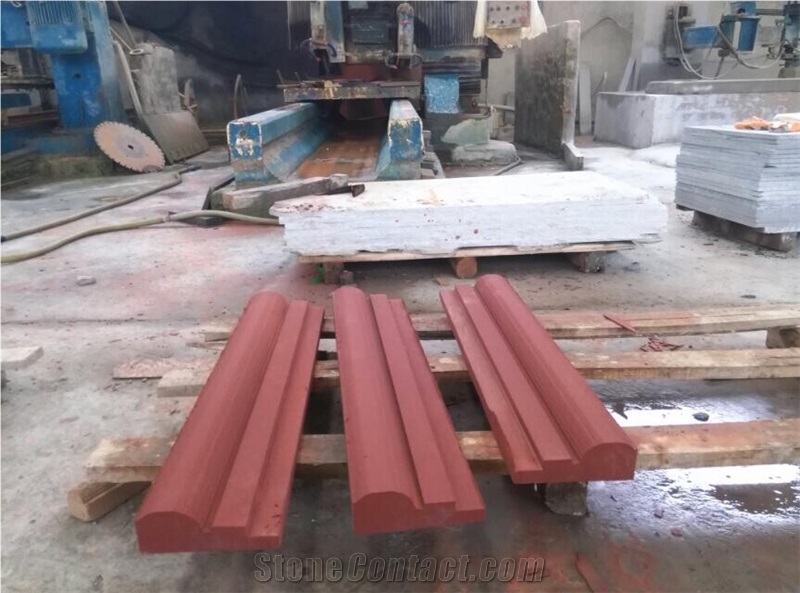 China Red Sandstone Lines, Red Sandstone Borders