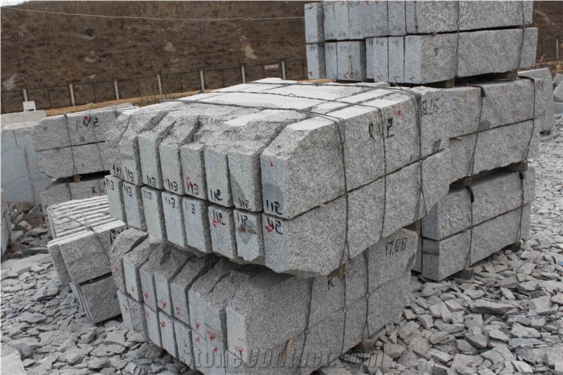 G341 Grey Granite Curbstone