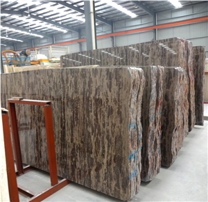 Golden Beach Brown Limestone Slab