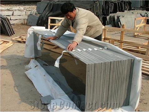 Mongolia Black Basalt Slabs