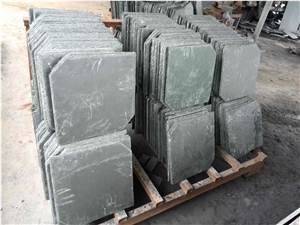 Rough Edges Black Slate Roofing