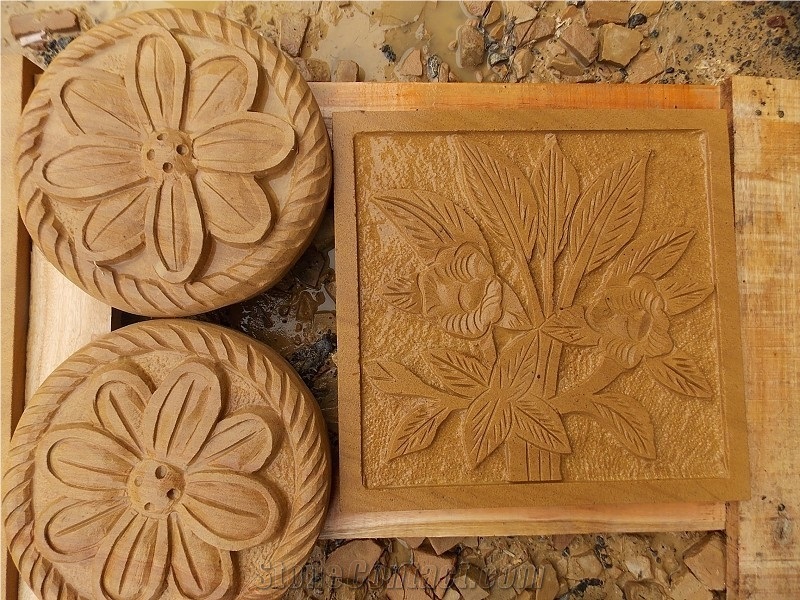 Sandstone Relief, Big Sandstone Relief, Stone Relief