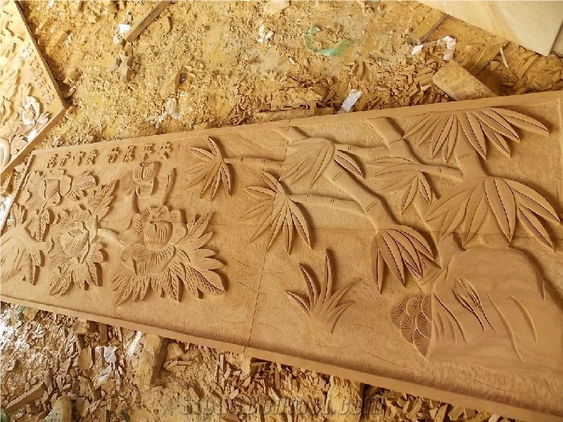 Sandstone Relief, Big Sandstone Relief, Stone Relief