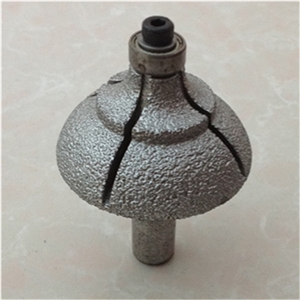 Brazed Diamond Tool/ 1/2" Shank Quartz Knives for Stone Shape