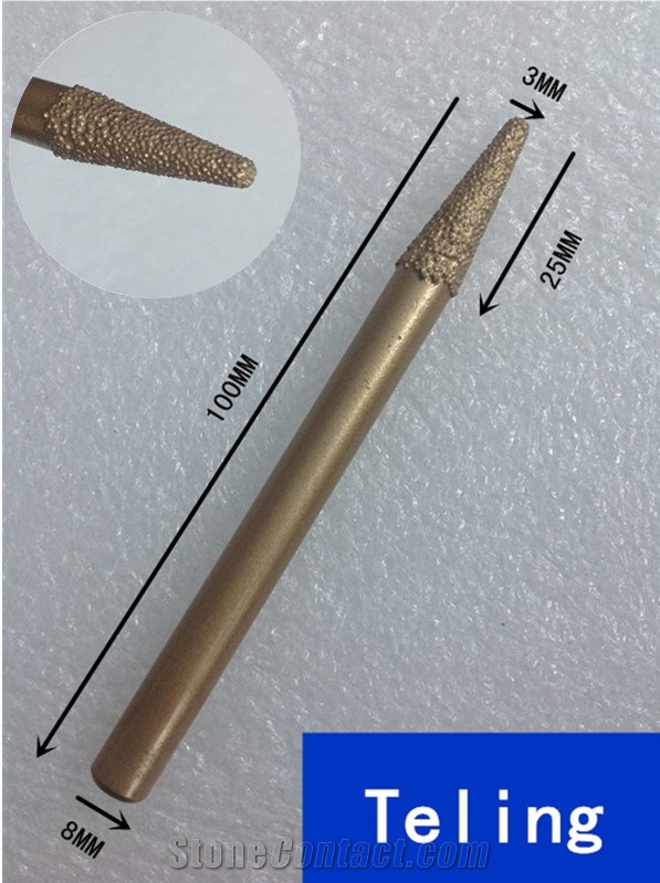 Cnc Brazing Engraving Bits, Marble Engraving Tools