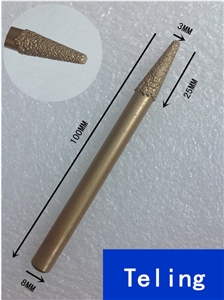 Cnc Brazing Engraving Bits, Marble Engraving Tools