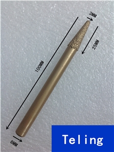 Cnc Brazing Engraving Bits, Marble Engraving Tools
