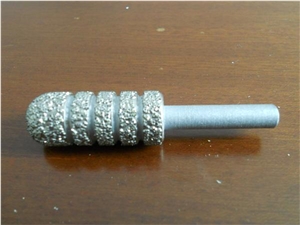 Custom Diamond Brazed Burrs for Carving Stone