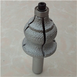 European Iv Type Cutter 1/2" Shank Brazing Of Diamond Quartz Knives for Stone Shape