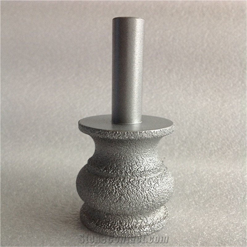 New Sale Vaccum Brazed Diamond Quartz Knives for Stone Shape