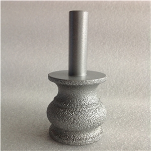 New Sale Vaccum Brazed Diamond Quartz Knives for Stone Shape