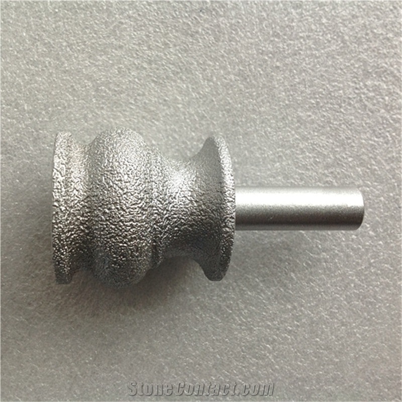 New Sale Vaccum Brazed Diamond Quartz Knives for Stone Shape