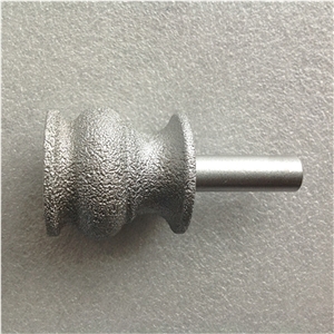 New Sale Vaccum Brazed Diamond Quartz Knives for Stone Shape